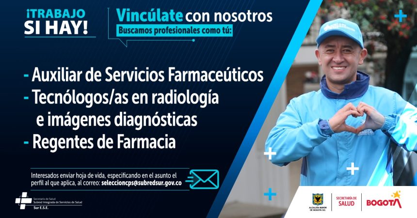 Vacante 3 - Junio 2023 - Vincúlate con nosotros