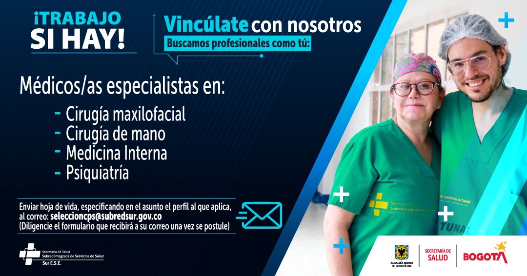 Vacante 1 - 1 de Noviembre 2024